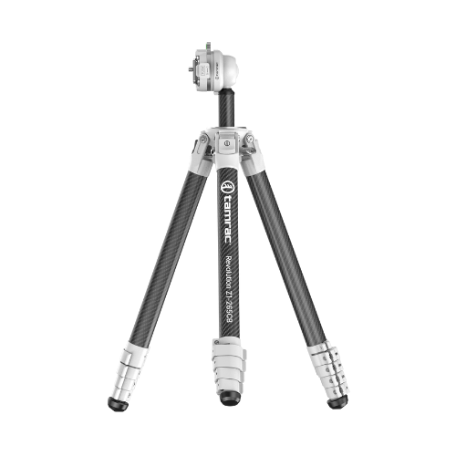 Tamrac Revolution Z1-265CB Professional Carbon Tripod (White) with Ballhead FREE Tamrac Phone Holder