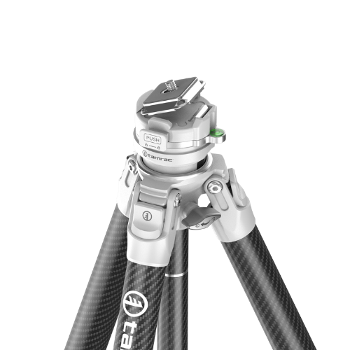 Tamrac Revolution Z1-265CB Professional Carbon Tripod (White) with Ballhead FREE Tamrac Phone Holder