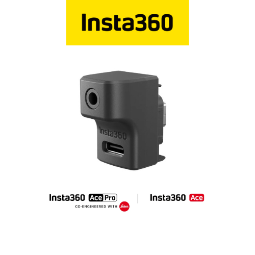 Insta360 Ace /Ace Pro /Ace Pro 2 Mic Adapter