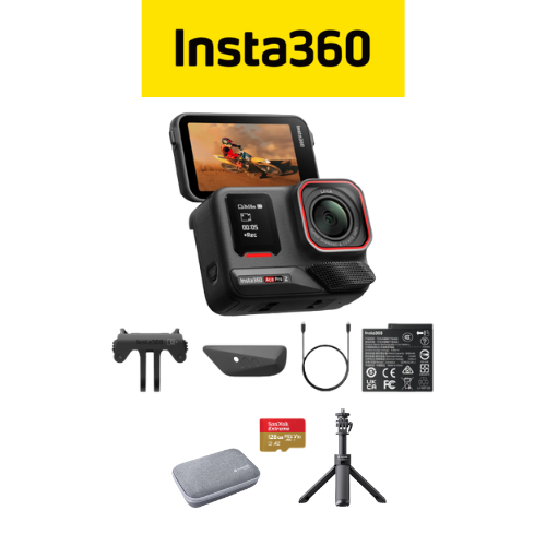 Insta360 Ace Pro 2 Travel Kit (Single/Dual Battery) - 8K AI-Powered Action Cam Travel Kit