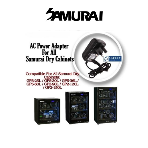 Samurai Power Adapter for Samurai Dry Cabinet