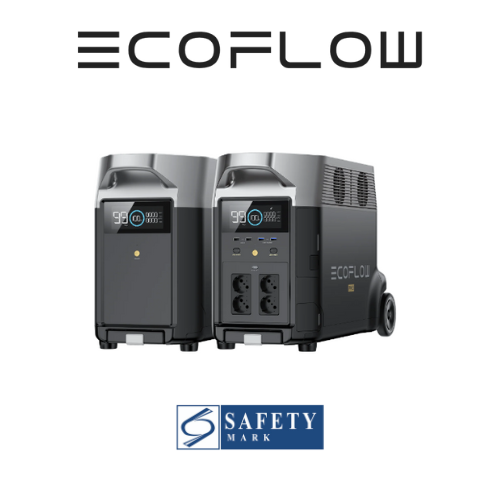 EcoFlow DELTA Pro Portable Power Station + DELTA Pro Smart Extra Battery FREE 100W and Bluetooth Speaker N42 - 3 Years Local Manufacturer Warranty