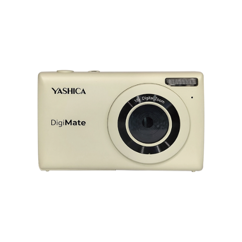 Yashica DigiMate Compact Digital Camera (Black/Off White/Mint Green)