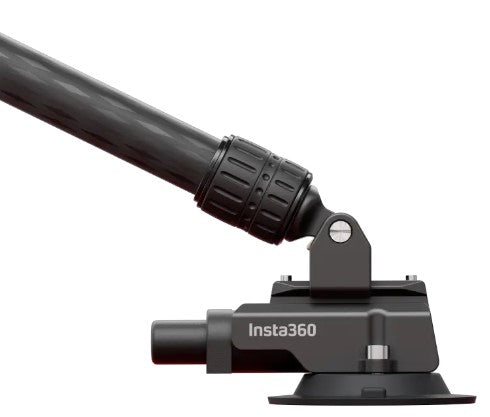 Insta360 Dual/Triple Suction Cup Car Mount with/without Insta360 Action Invisible Selfie Stick