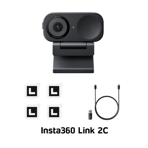 Insta360 Link 2 & Insta360 Link 2C (Graphite Black/Arctic White)