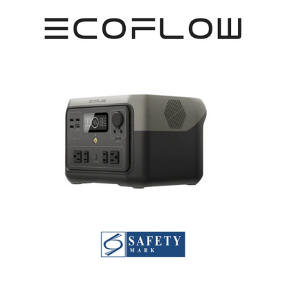 EcoFlow RIVER 2 Max Portable Power Station FREE Bluetooth Speaker N42 and River 2 Bag - 5 Years Local Manufacturer Warranty