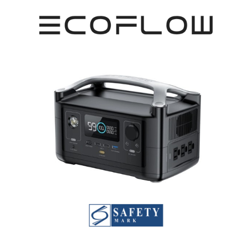 EcoFlow RIVER 600 Portable Power Station - 2 Years Local Manufacturer Warranty