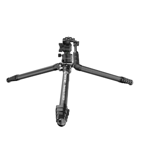 Tamrac Revolution V1-265CP Professional Carbon Tripod (Black) with Panhead FREE Tamrac Phone Holder