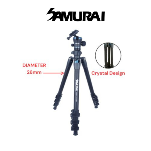 Samurai Professional Tripod Outdoor X-Carbon (Carbon Fiber)