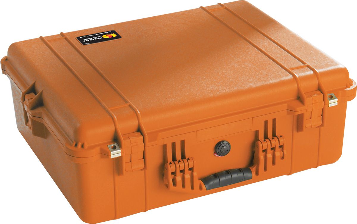 Pelican 1600 Protector Case with Foam -Limited Lifetime Local Warranty