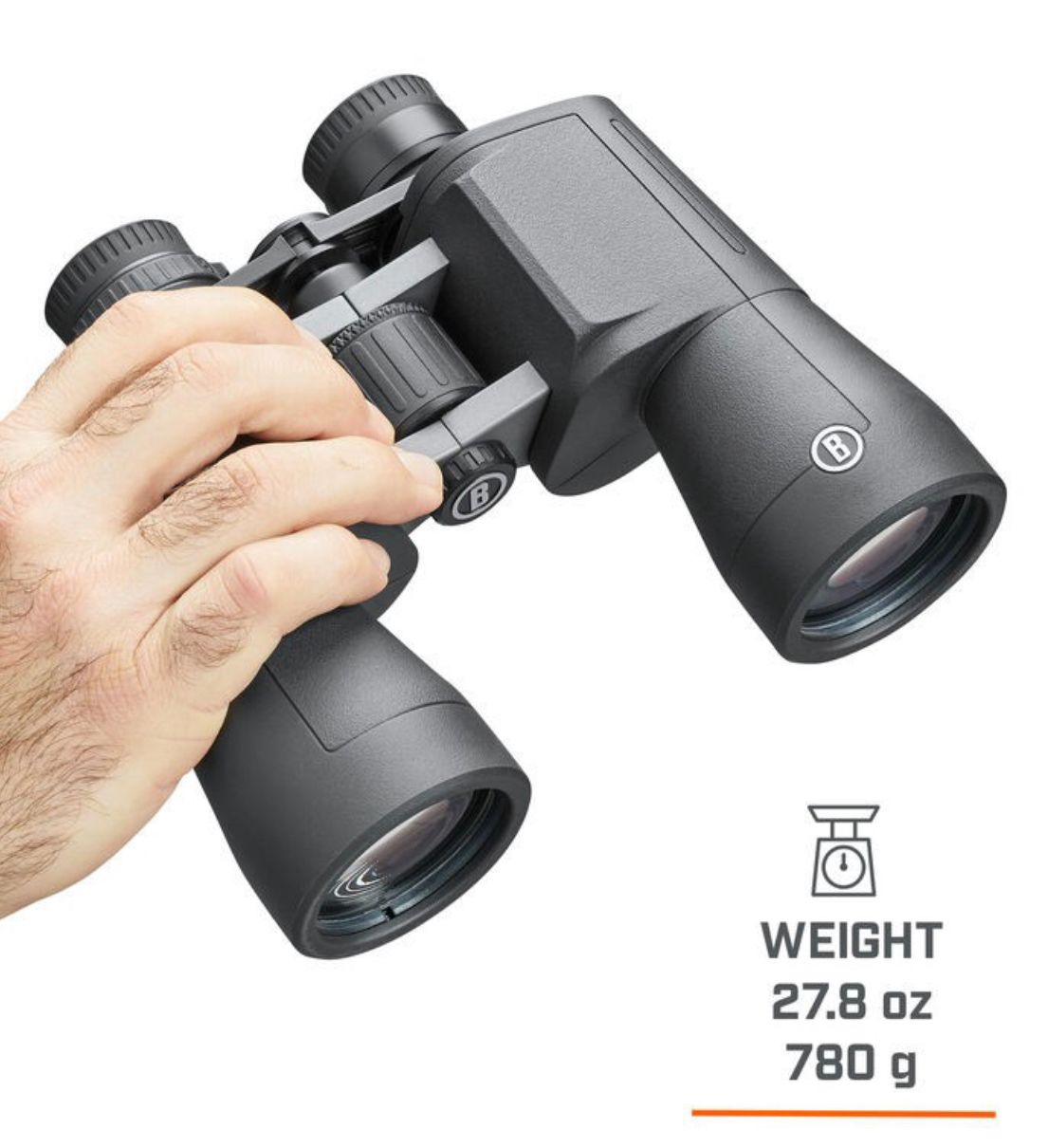 Bushnell Binoculars Powerview2 12x50 (PWV1250) FREE Air Duster - Limited Lifetime Warranty