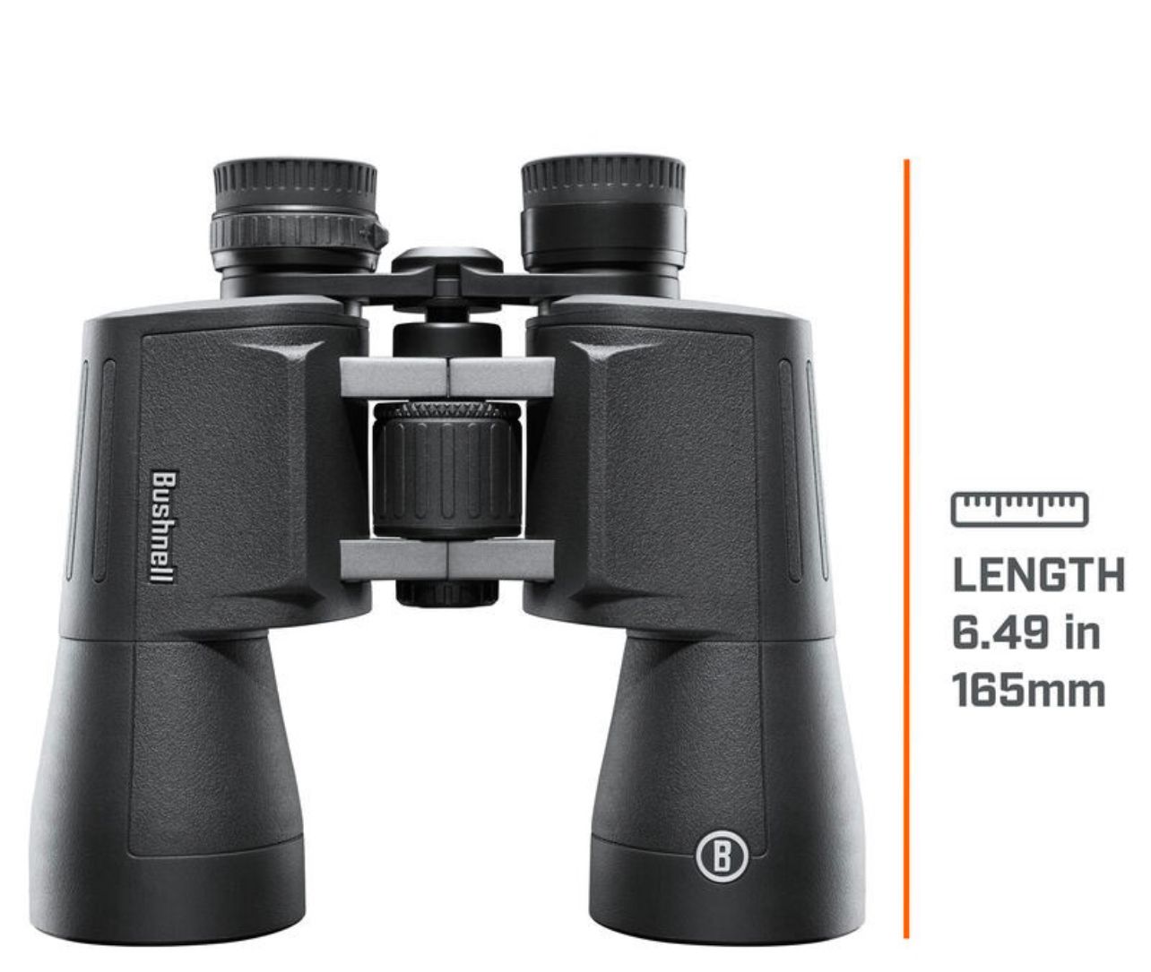 Bushnell Binoculars Powerview2 12x50 (PWV1250) FREE Air Duster - Limited Lifetime Warranty