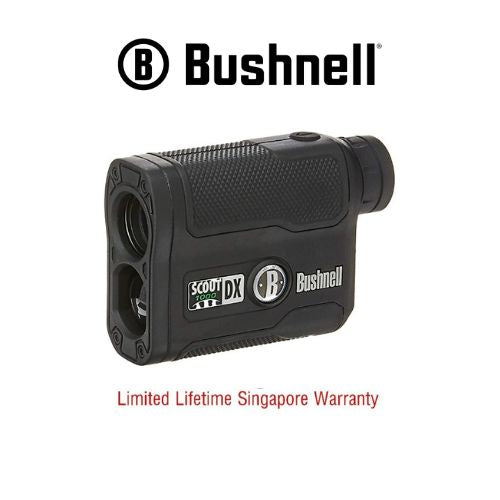 Bushnell Laser Rangefinder Scout DX 1000 Compact 6x21mm (202355) FREE Air Duster - Limited Lifetime Warranty
