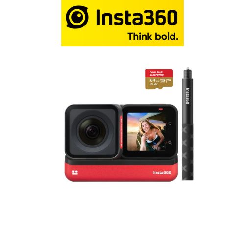 Insta360 X3 360 Action Camera + Invisible Selfie Stick FREE FAST SHIPPING -  New