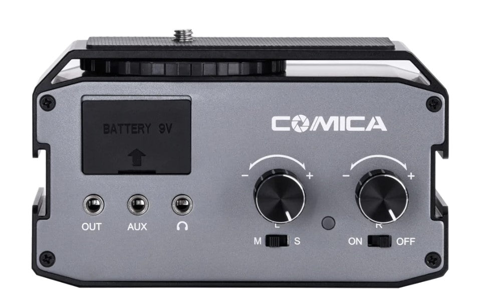 Comica CVM-AX3 DUAL XLR/6.35MM/3.5MM Video Audio Mixer