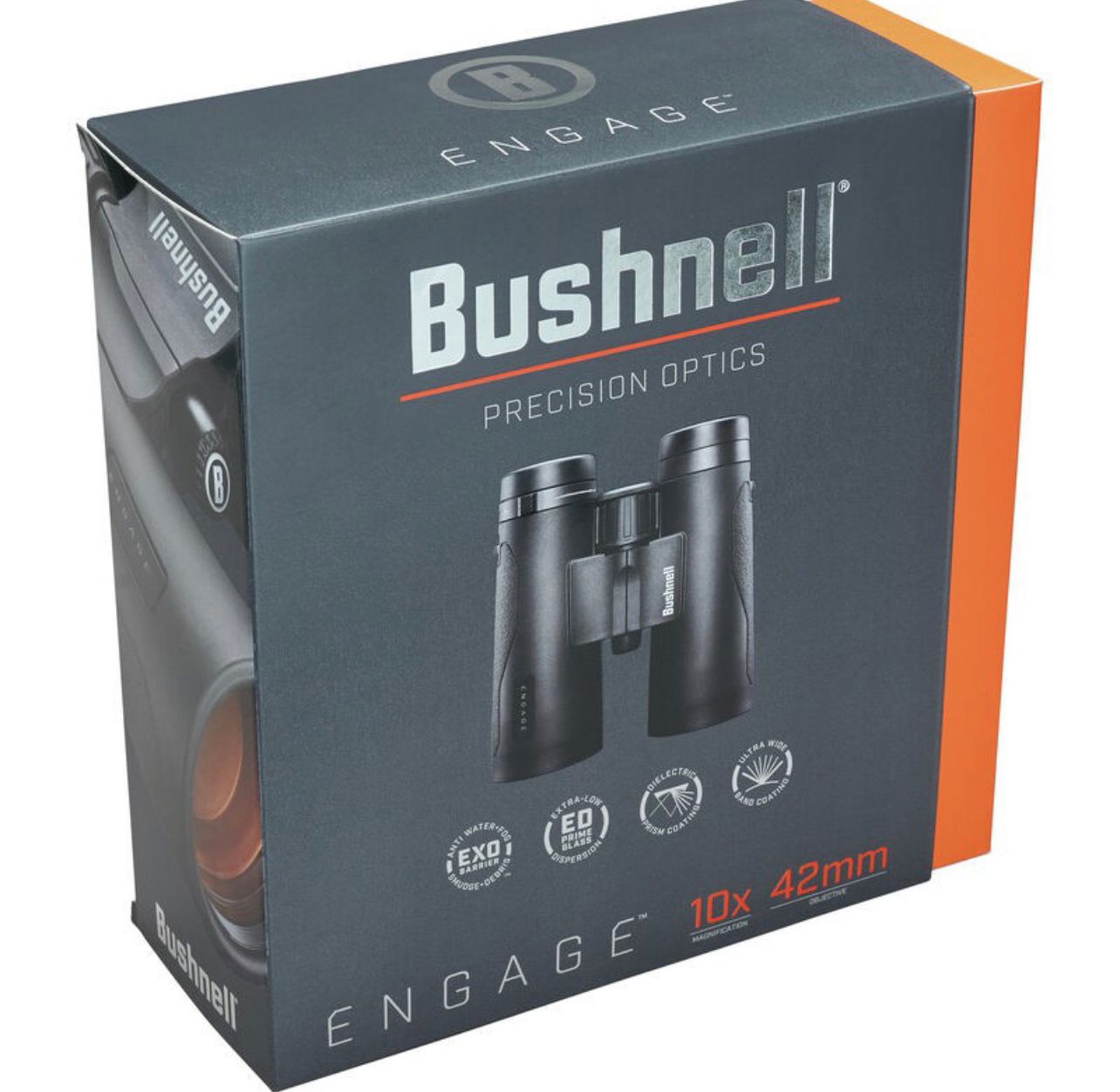 Bushnell Binoculars Engage EDX 10x42 (BEN1042) - Limited Lifetime Warranty