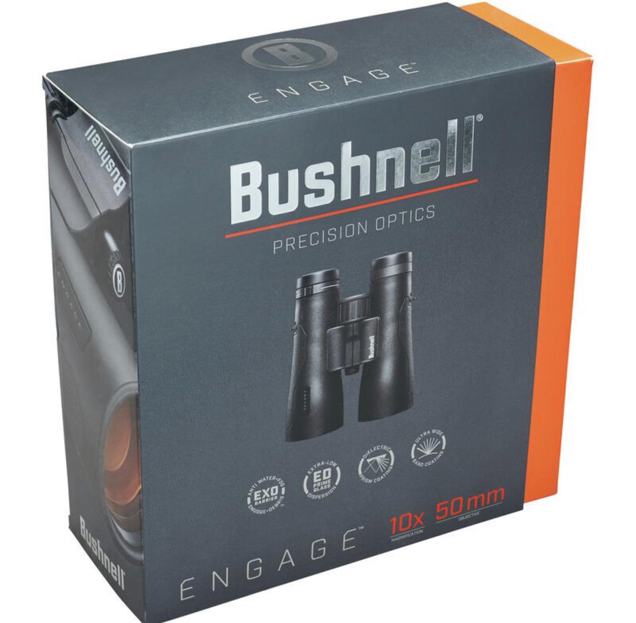 Bushnell Binoculars Engage EDX 10x50 (BEN1050) - Limited Lifetime Warranty