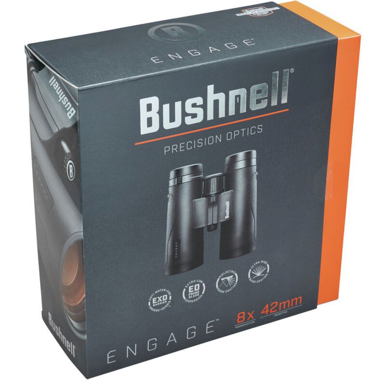 Bushnell Binoculars Engage EDX  8x42 (BEN842) - Limited Lifetime Warranty