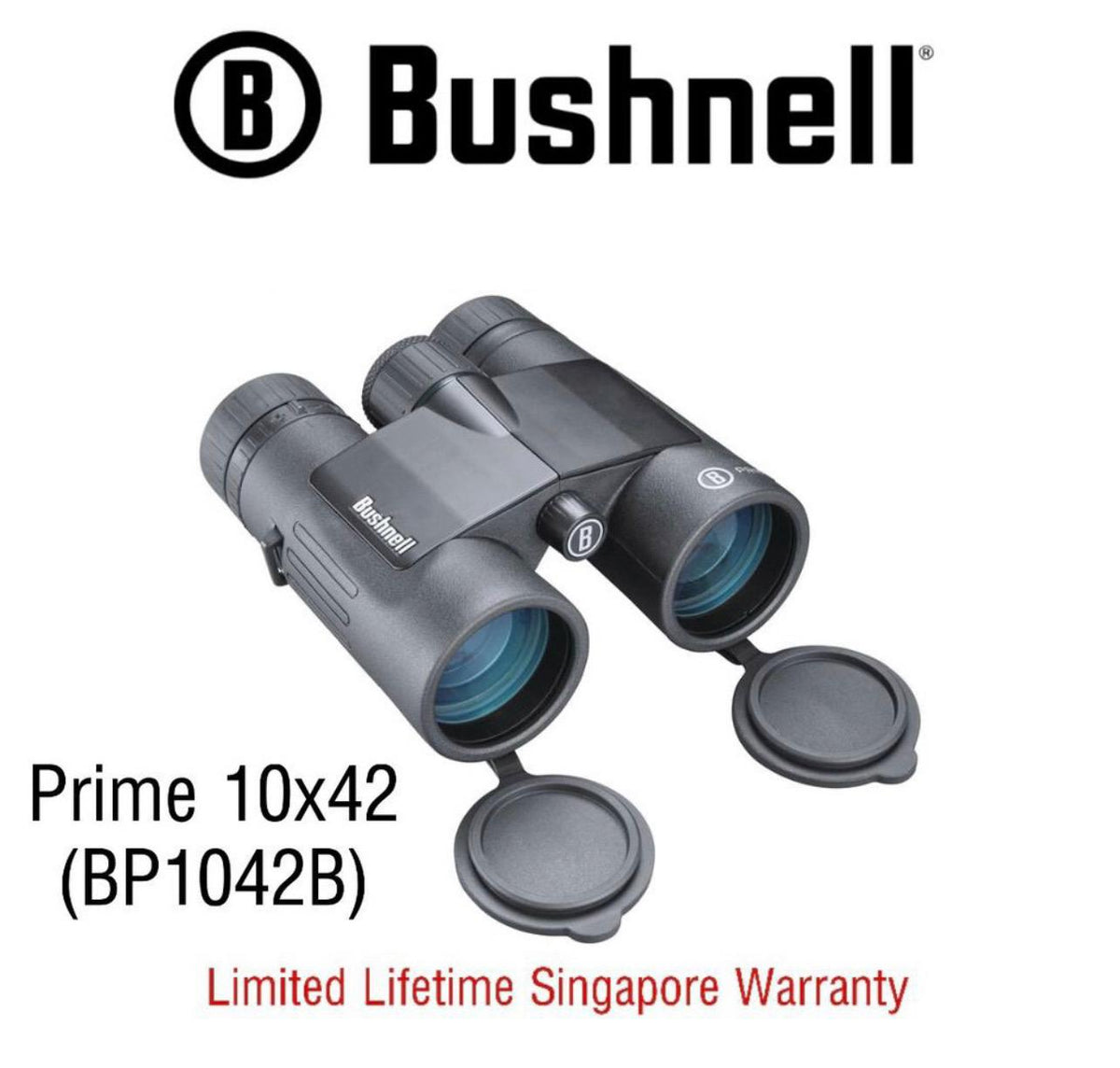 Bushnell Binoculars Prime 10x42 (BP1042B) FREE Air Duster - Limited Lifetime Warranty