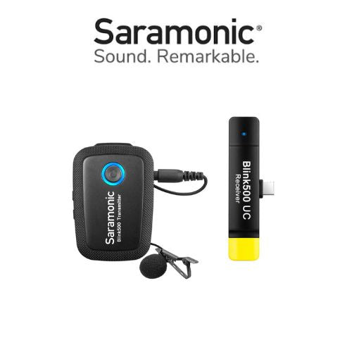 Saramonic Blink500 B5 (TX+RXUC) Dual-Channel Wireless Microphone System-1 Year Warranty