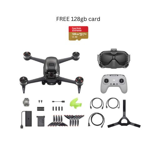 DJI FPV Combo FREE Sandisk 128GB Card - 1 Year Local DJI Warranty