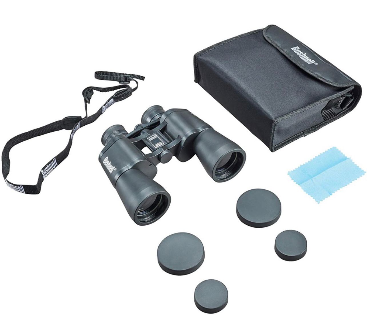 Bushnell Wide Angle Binoculars Falcon 10x50 (133450) FREE Air Duster - Limited Lifetime Warranty
