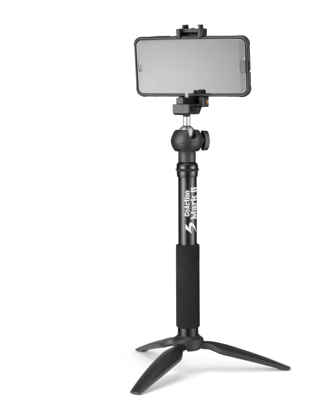 Samurai Tripod Go Action Mark II - 6 in 1 Vlog Traveller Selfie Stick - 1 Year Local Manufacturer Warranty