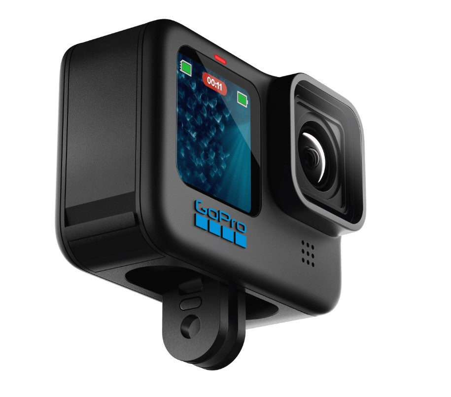 GoPro Hero 11 Black With 3-Way Arm Tripod, Gopro Lanyard, Samsung 128gb - 1 Year Local Warranty