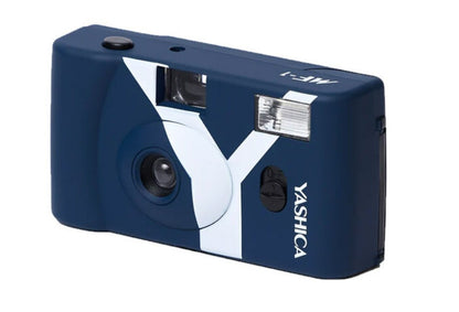 Yashica MF-1Y Snapshot 35mm Film Camera With Kodak Films