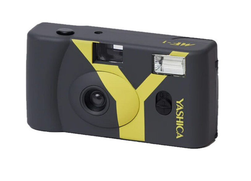 Yashica MF-1Y Snapshot 35mm Film Camera With Kodak Films