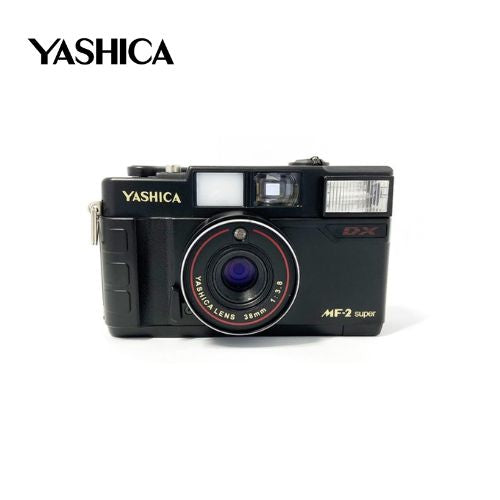 Yashica MF-2 super DX 35mm film Camera NEW in top factory box