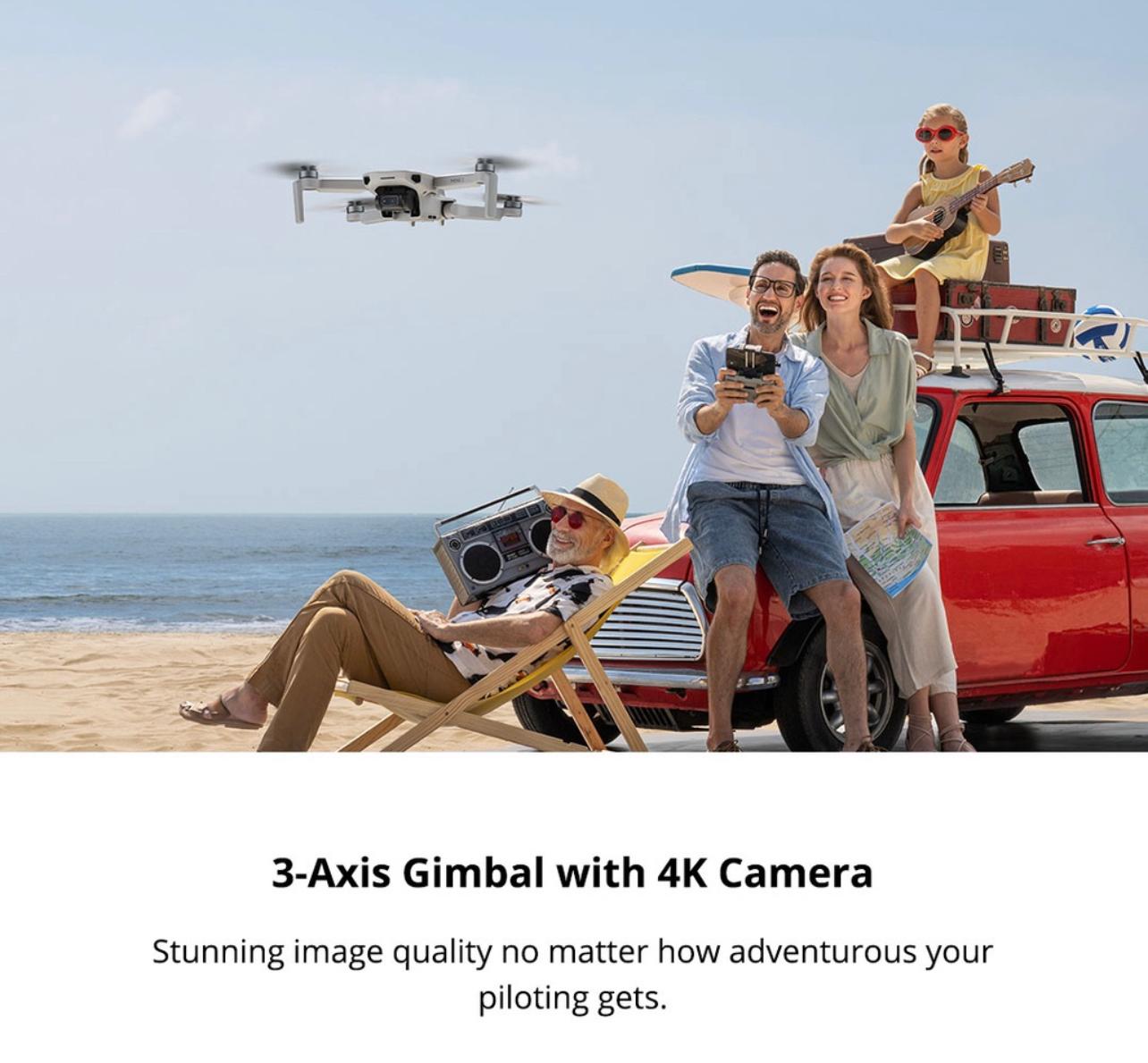 DJI Mini 2 Drone - 1 Year Local DJI Warranty