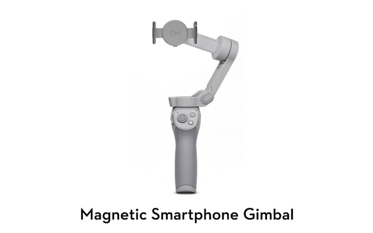DJI OM 4 SE (Handheld 3-Axis Smartphone Gimbal Foldable Stabilizer Ideal for Vlogging) - 1 Year Warranty