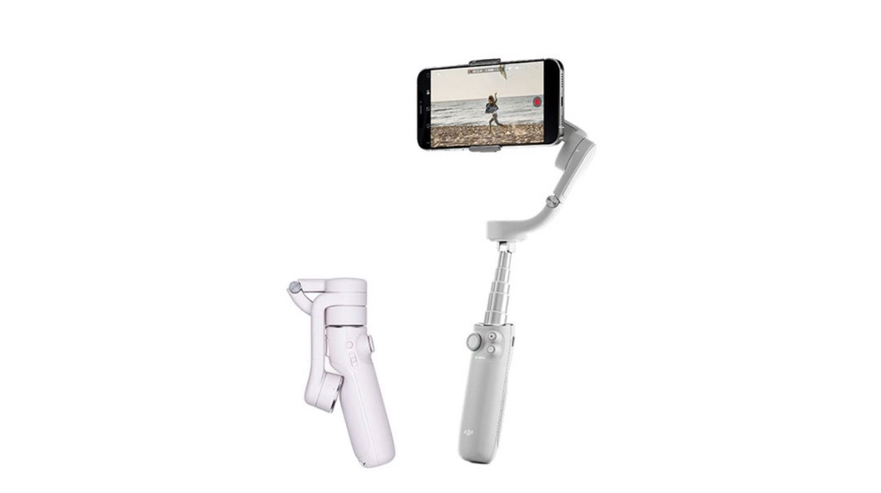 DJI Osmo Mobile 5 OM5 (Handheld 3-Axis Smartphone Gimbal Foldable Stabilizer Ideal for Vlogging) - 1 Year Warranty