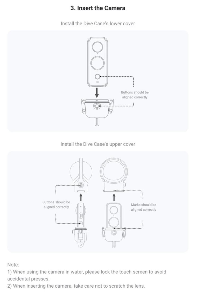 Insta360 One X2 - Dive Case