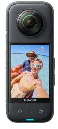 Insta360 One X3 with 70cm/72cm Invisible Selfie Stick, Extra Battery, X-Series Case And 64GB Card-1 Year Local Manufacturer Warranty
