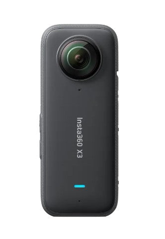 Insta360 One X3 with 70cm/72cm Invisible Selfie Stick, Extra Battery, X-Series Case And 64GB Card-1 Year Local Manufacturer Warranty