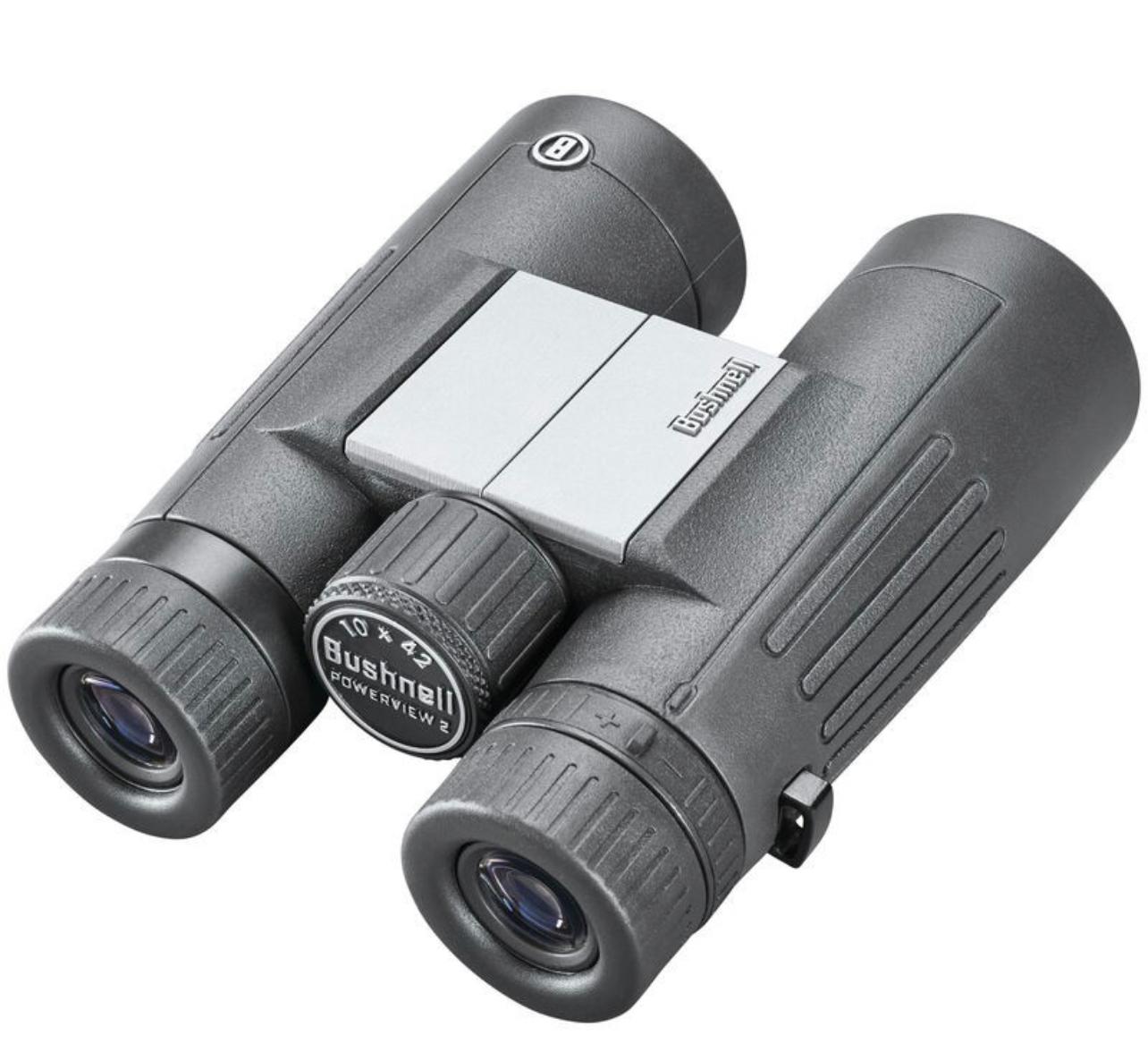 Bushnell Binoculars Powerview2 10x42 (PWV1042) FREE Air Duster - Limited Lifetime Warranty