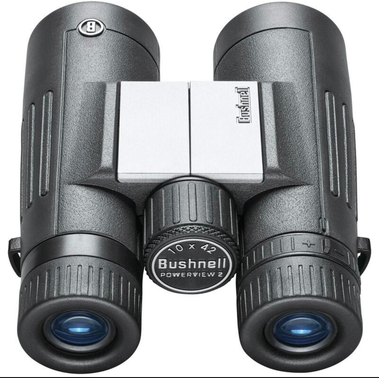 Bushnell Binoculars Powerview2 10x42 (PWV1042) FREE Air Duster - Limited Lifetime Warranty