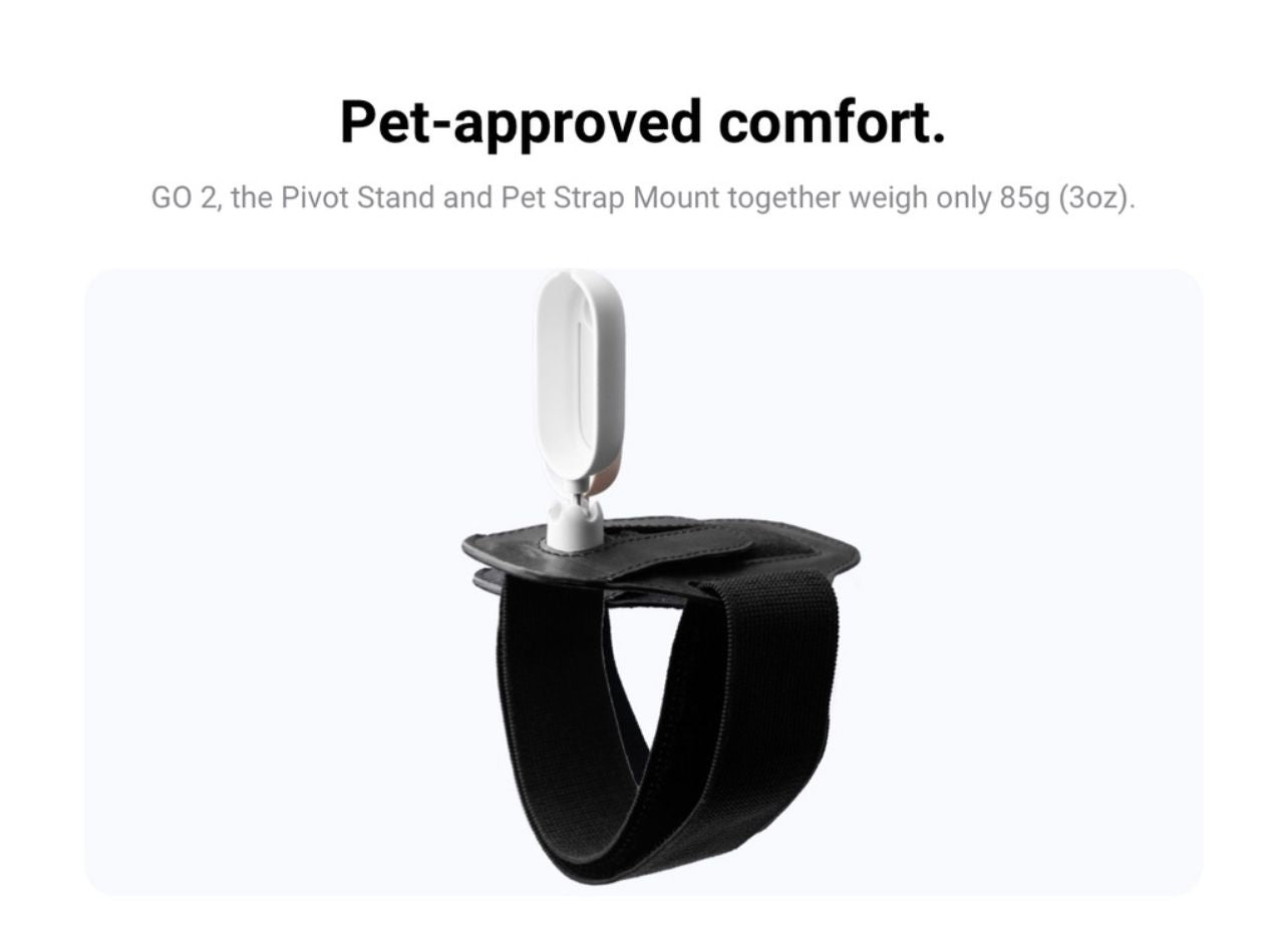 Insta360 GO2 -Pet Strap Mount
