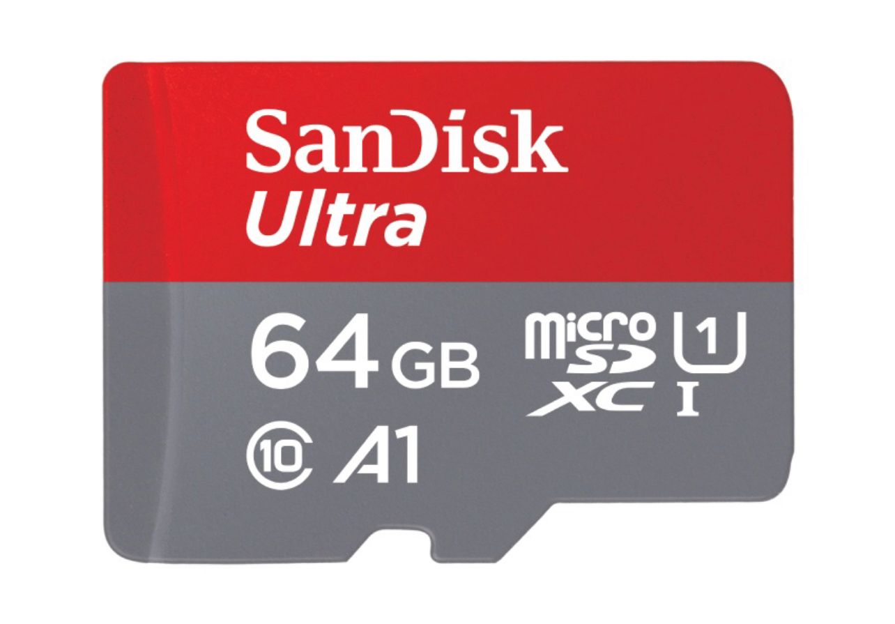 SanDisk Ultra microSDXC UHS-I cards 120MB/s A1 Class 10 (SDSQUA4)