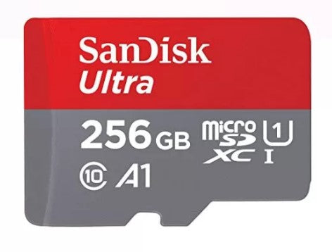 SanDisk Ultra microSDXC UHS-I cards 120MB/s A1 Class 10 (SDSQUA4)