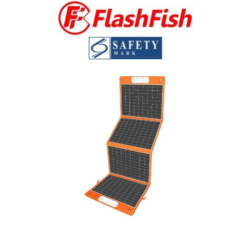 Flashfish TSP18100W (18V/100W) Orange Foldable Solar Panel - 1 Year Local Warranty