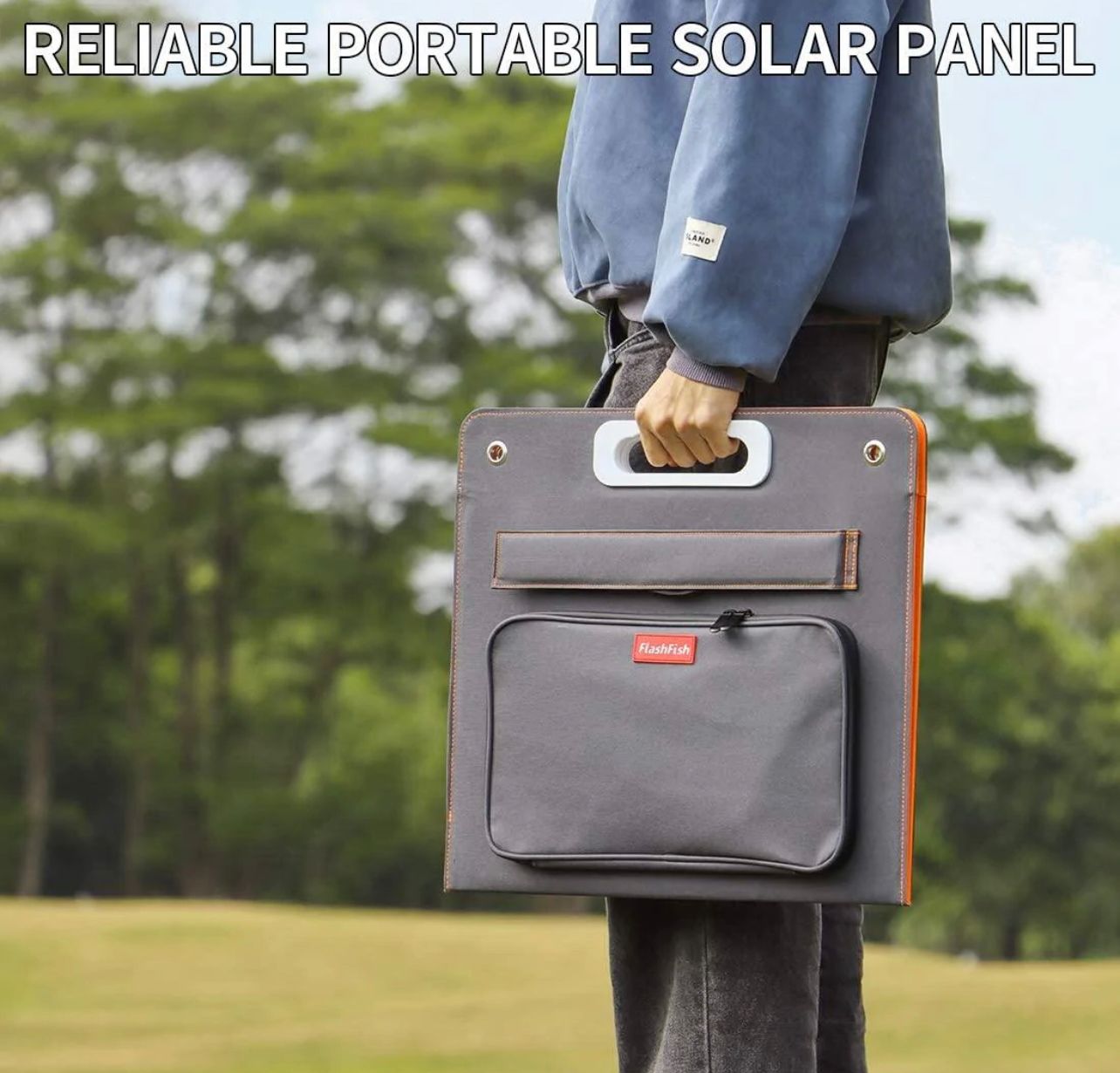 Flashfish TSP1860W (18V/60W) Orange Foldable Solar Panel - 1 Year Local Warranty