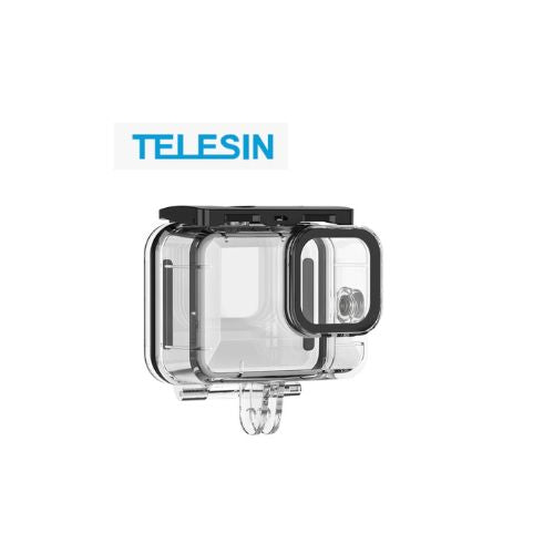 Telesin Diving Waterproof Case for GoPro Hero 13/12/11/10/9 with floating handgrip