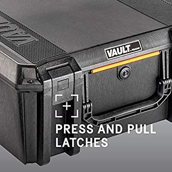 Pelican V600 Vault Large Equipment Case with Foam Black-Limited Lifetime Local Warranty