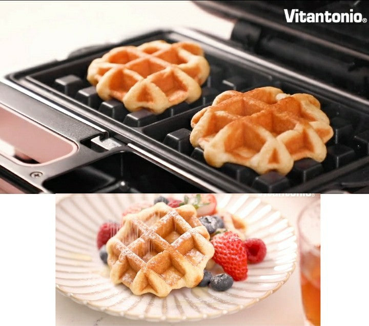Vitantonio Waffle/Sandwich Baker (VWH-50A) Free Wireless Hand Mixer/Blender -1 Year Warranty/SG Plug