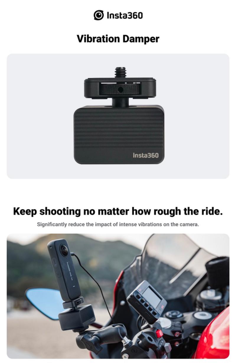 Insta360 Vibration Damper -ONE RS,GO 2,ONE X2,ONE R,ONE X3