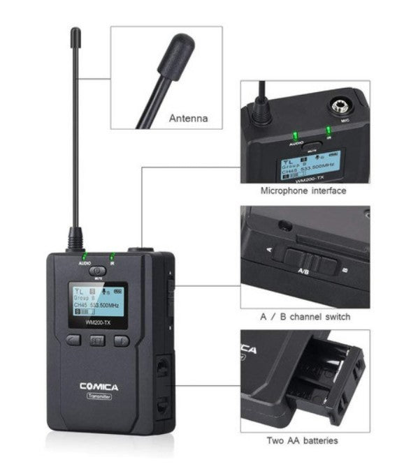 Comica CVM-WM200 TX Wireless Transmitter