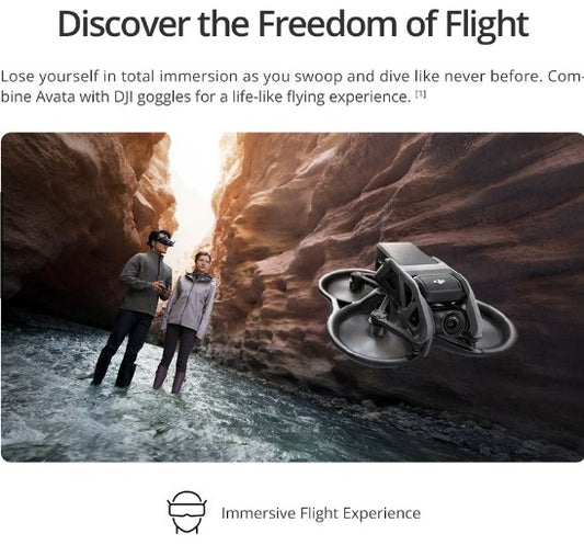 DJI Avata With Build In Propeller Guard 4K Camera Drone- 1 Year Local DJI Warranty